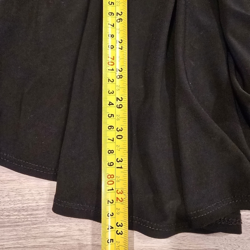 White Birch Women's Romper Sleeveless Wrap Style V-neck Stretch Black Size Small - Picture 10 of 10